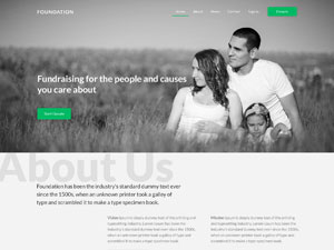 Strona internetowa dla fundacji