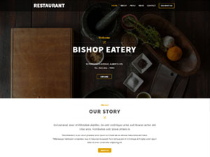 Strona internetowa dla restauracji
